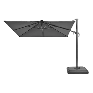 Садовый зонт Naterial 290x258x290 см серый