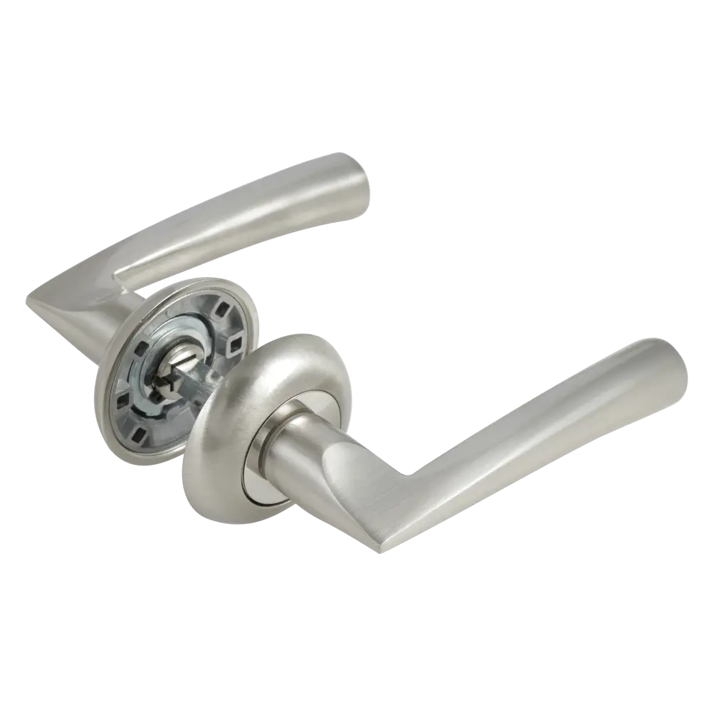 Дверные ручки EDSON для межкомнатных дверей в стиле никель 85168581 STLM-0059340