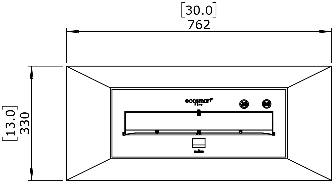 EcoSmart Fire Вставка для каминов на биоэтаноле Fireplace grates sun-id-1405115 - Вид №4