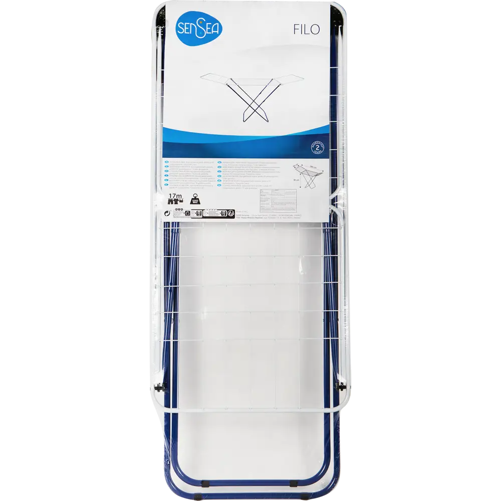 Сушилка для белья SENSEA Filo с боковыми створками 81989973 Azure STLM-0016653 - Вид №2