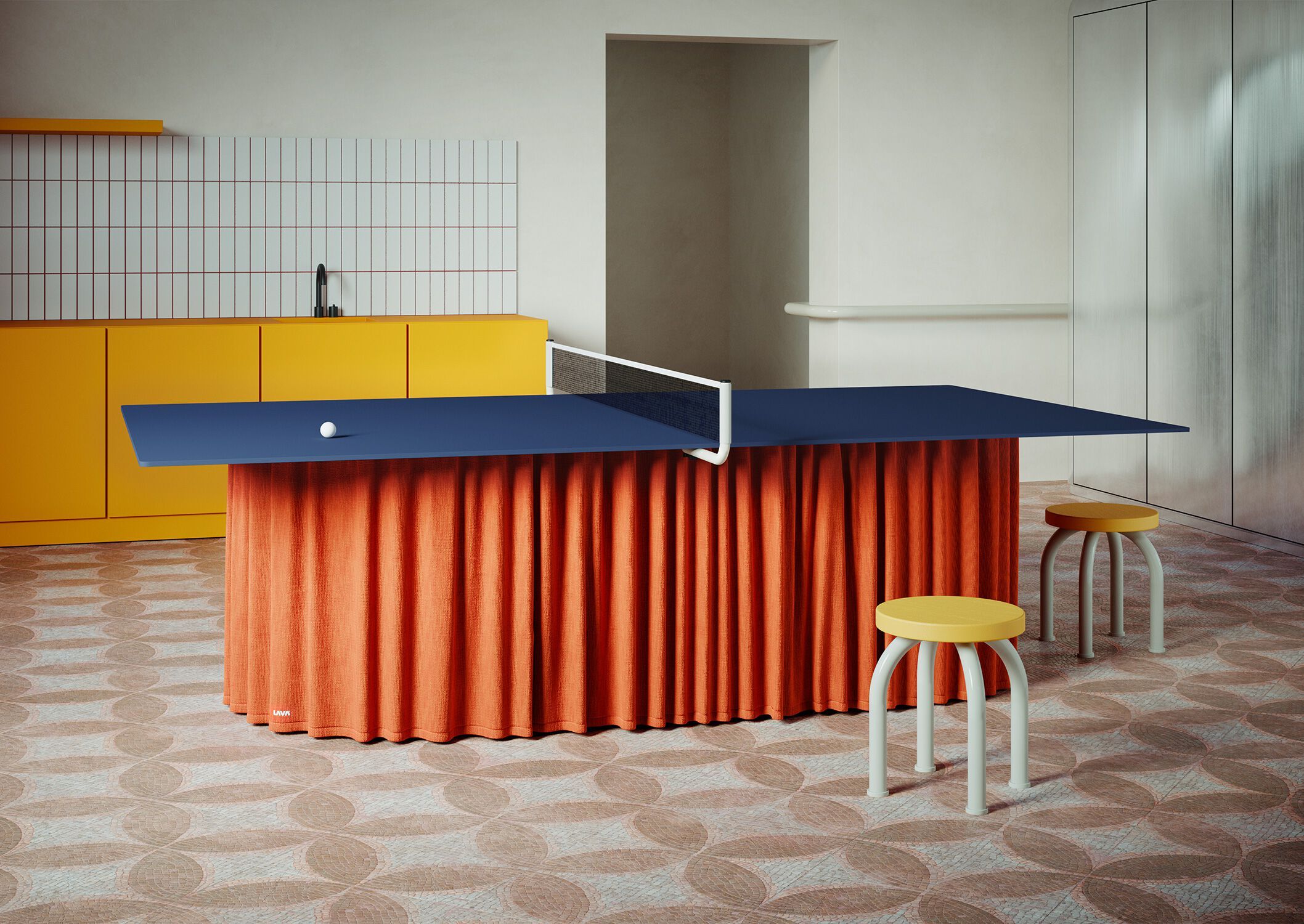 Стол для настольного тенниса из керамогранита и ткани LAVA TENDINA ARCH-00057939 - Вид №2