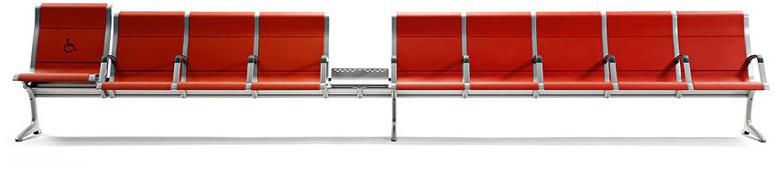 ACTIU Сиденье на балке с подлокотниками sun-id-1440195 - Вид №2