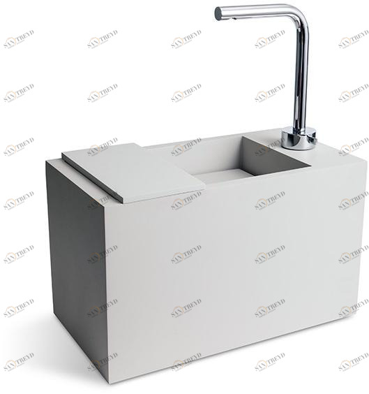 2608061 / 2608062 Подвесная раковина настенная овальная Vallvé PRIMO белая