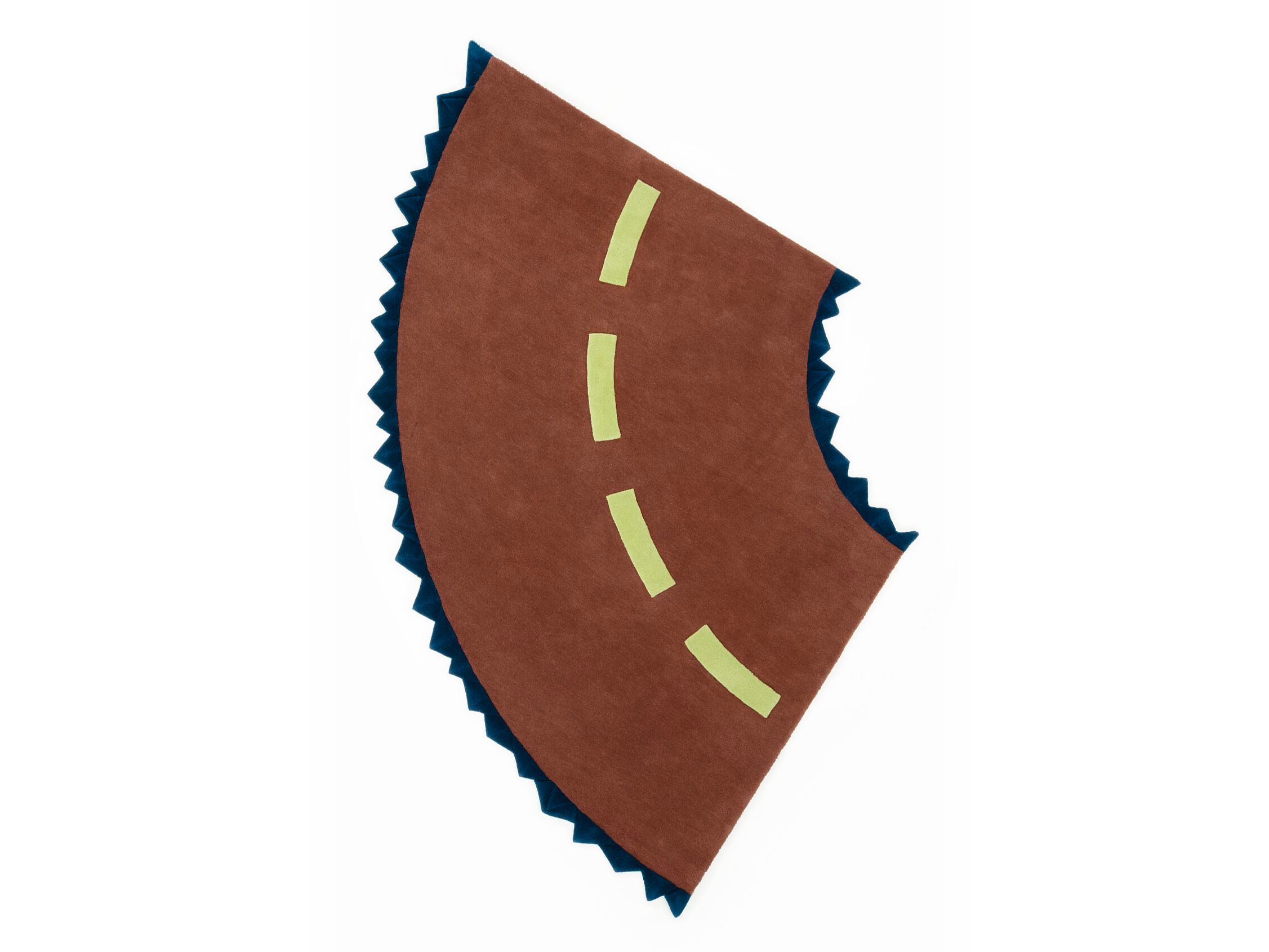 Шерстяной ковер ручной работы Poltronova шоссе ARCH-00002229 - Вид №6