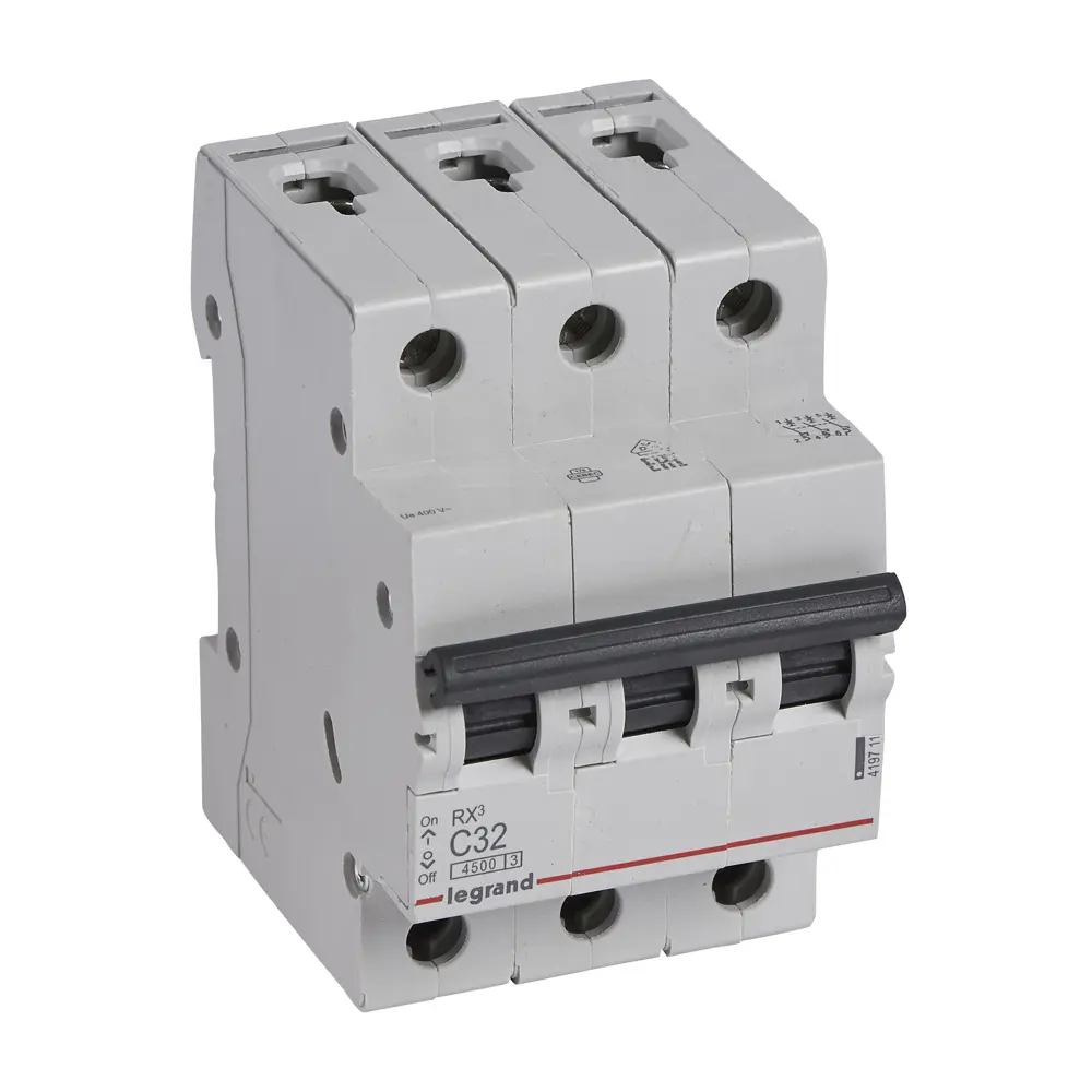 Автоматический выключатель Legrand RX3 1P 10A для надежной защиты сети 89334858 STLM-1349146