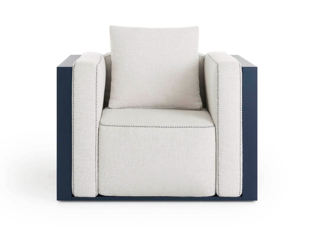 Термокрытый алюминиевый садовый стул с подлокотниками GANDIABLASCO Islablanca ARCH-00070607