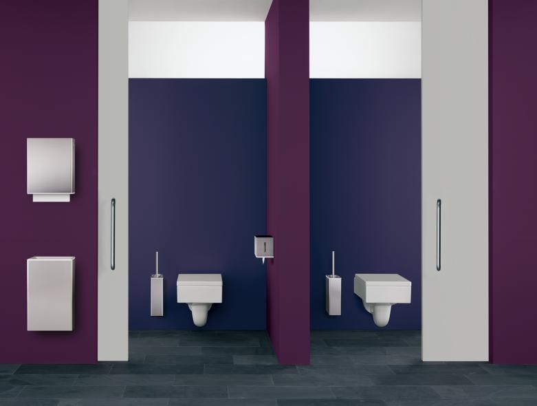 805.20.200 Набор туалетных щеток HEWI System 111 | Edelstahl  - Вид №9