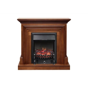 Каминокомплект Royal Flame Bradford с очагом Fobos FX BL 1.5 кВт цвет орех 89335220 STLM-2145544