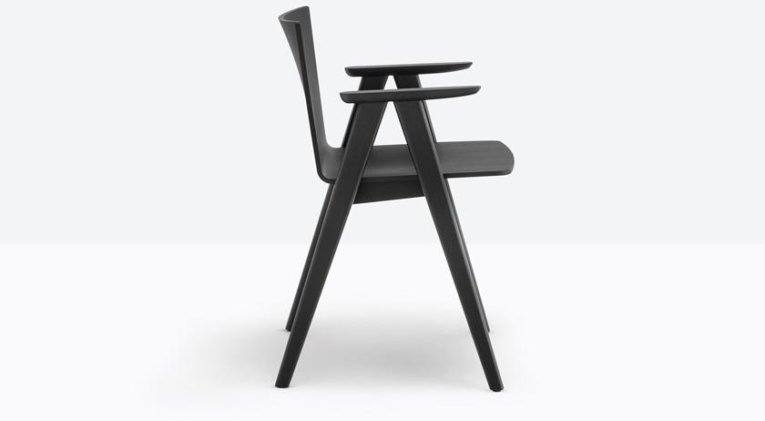 Pedrali Стул ясень с подлокотниками Osaka 2815 - Вид №2