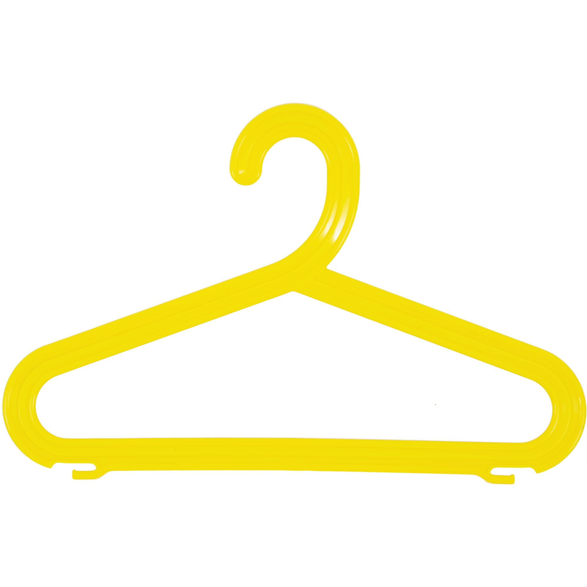 82999631 Плечики малые 318x204x4 мм, полипропилен, цвет жёлтый Santreyd 