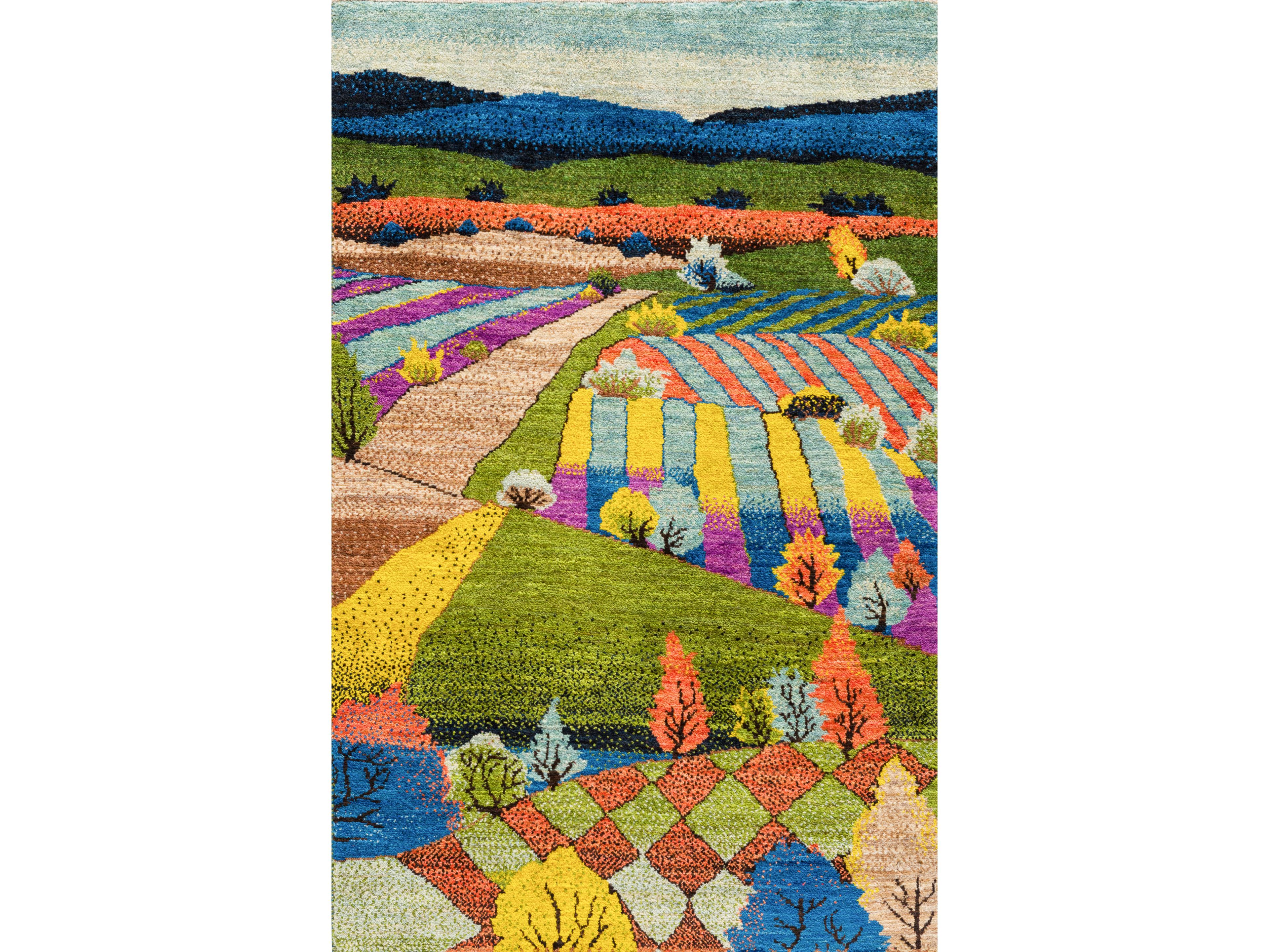 Прямоугольный шерстяной ковер Zollanvari Gabbehs Landscapes ARCH-00123859 - Вид №1