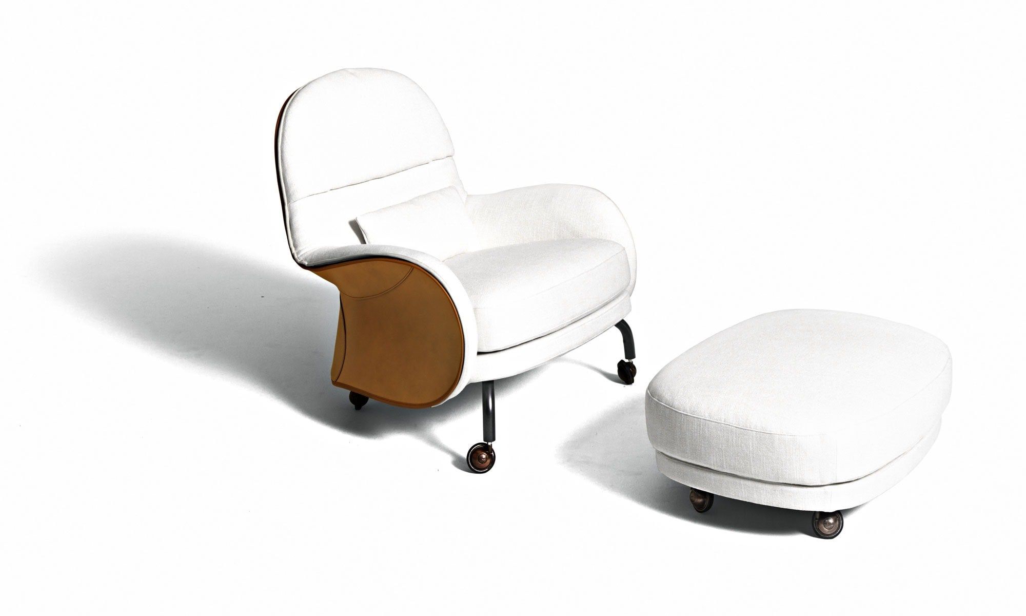 Пуфик с колесами DE PADOVA Луизиана ARCH-00151611 - Вид №3