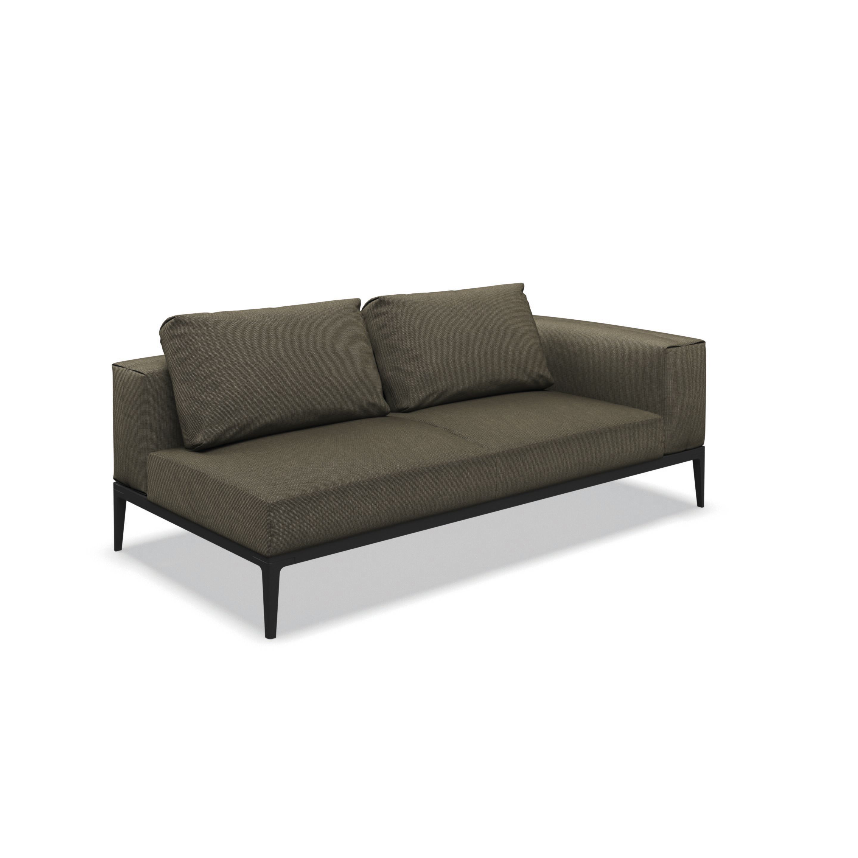 Тканевый угловой модульный садовый диван Gloster сетка ARCH-00114712 - Вид №74