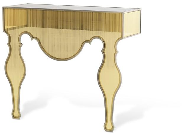 Gianfranco Ferré Home Прямоугольная консоль из зеркального стекла sun-id-1482466 - Вид №2