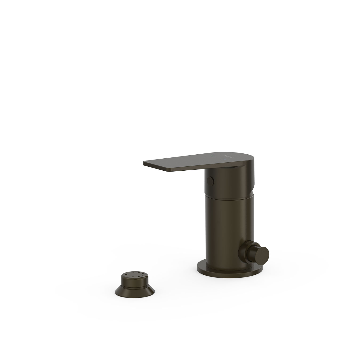 ПРОЕКТ-Смеситель для биде TRES с одной ручкой и переходом в маленький душ-21113010KMB TRES Project