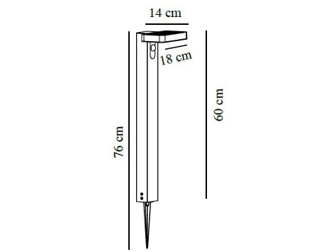Световой столб из нержавеющей стали Nordlux Rica ARCH-00062017 - Вид №5