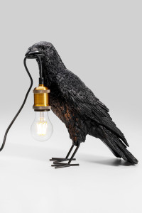 Настольная лампа ручной работы из полирезина