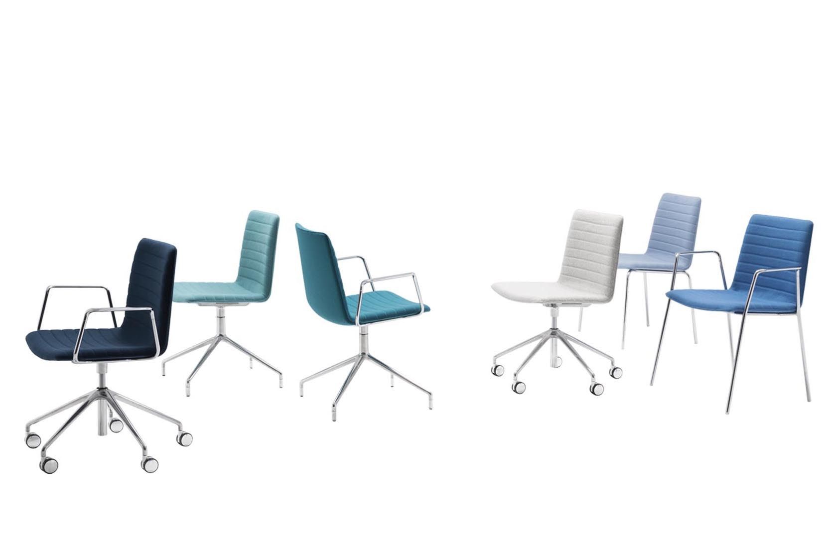 Мягкий штабелируемый стул Andreu World FLEX CORPORATE SI1603 ARCH-00114358 - Вид №5