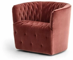 Saba Italia Съемное кресло из полиуретана с подлокотниками