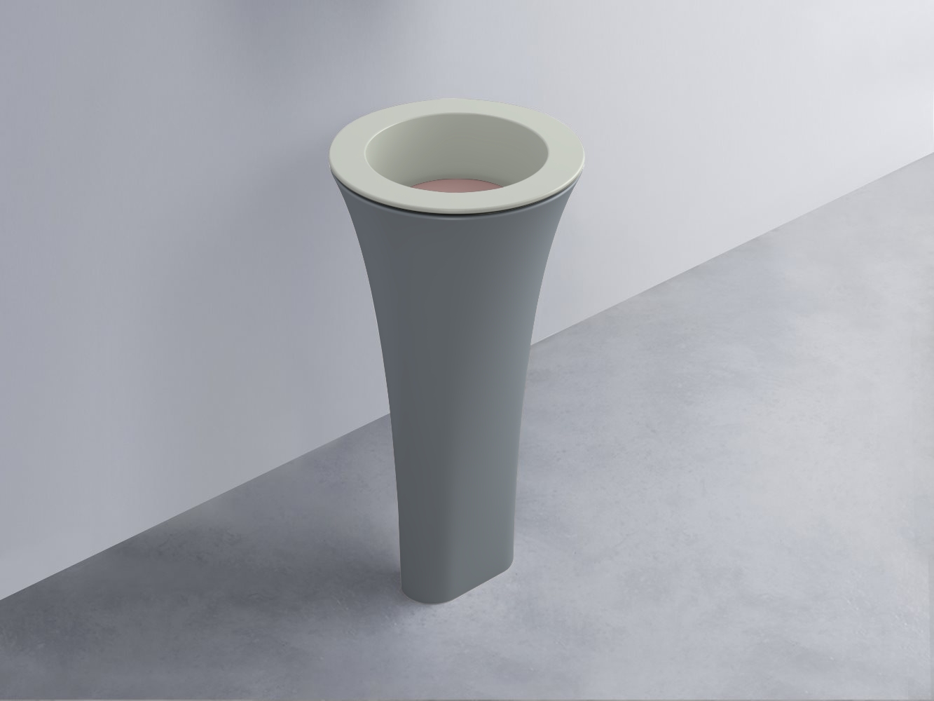 AMLA45-PM+AMPILT-CP+AMCOLT-BR Раковина Amedeo Tondo отдельностоящая cielo Enjoy + Amedeo Ceramica Cielo