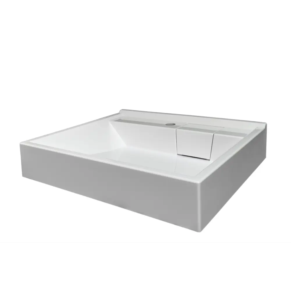 Santreyd Mira — подвесная раковина из литьевого мрамора для стиральной машины 84631628 STLM-0053155 - Вид №3