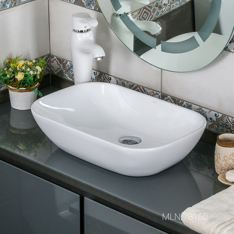 Накладная раковина melana mln-78160 78160-805 - Вид №2