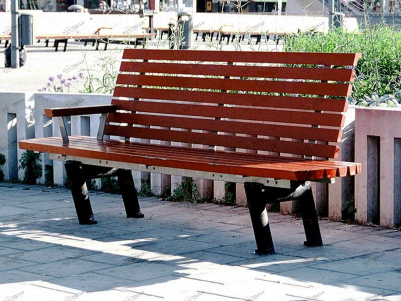 Nola Industrier Скамья из сосны со спинкой Sergel sun-id-1468127