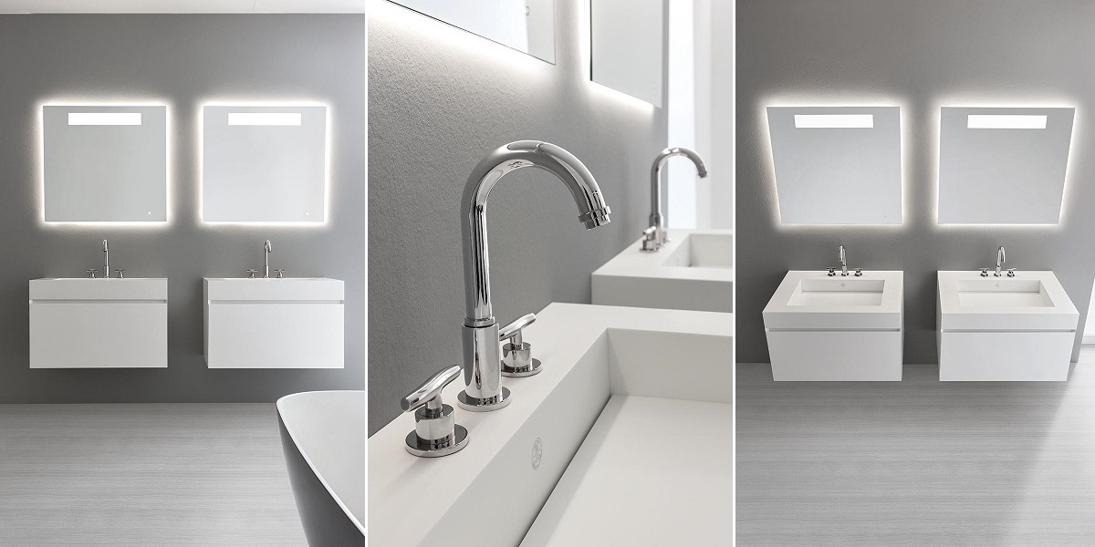 Мебель для ванной в матовой отделке Manhattan MH4 OASIS BATHROOM Master Manhattan - Вид №1