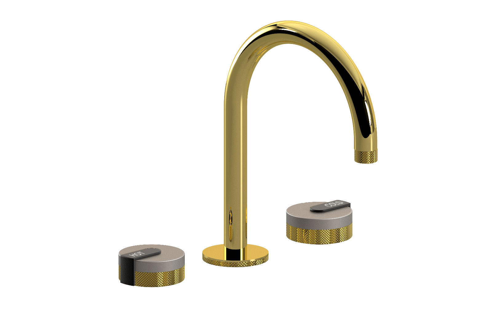 E-11512-R1SN-L1MBK-AU Смеситель для умывальника на 3 отвертия GRAFF MOD+