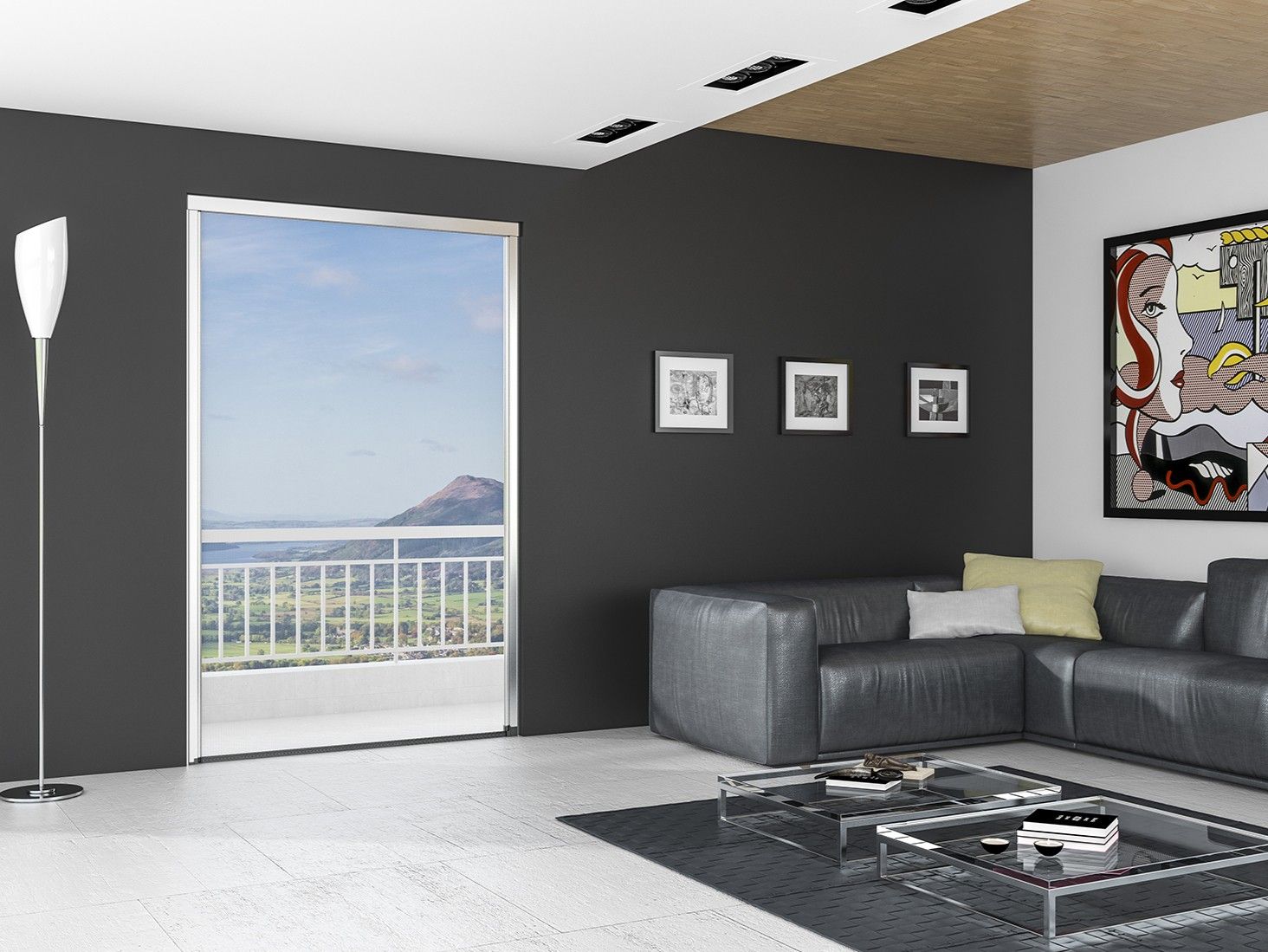 Боковая рулонная москитная сетка Mv Line москитные сетки-боковая прокрутка ARCH-00069504