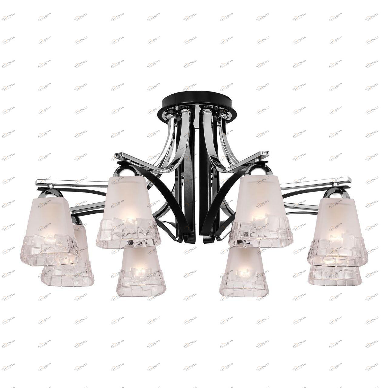 Потолочная люстра Silver Light Montenegro 703.59.8 SILVER LIGHT MONTENEGRO 183402 Белый 