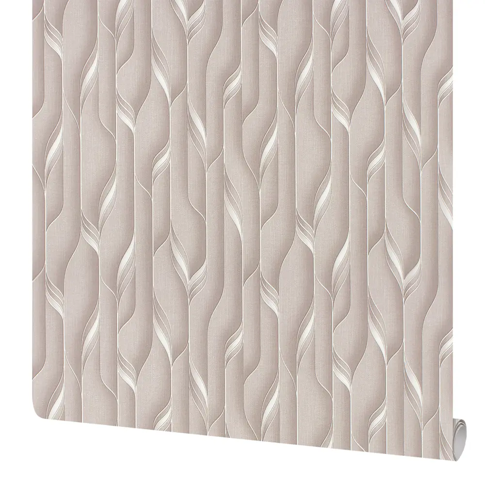 Обои флизелиновые Belvinil Анри кофейные 1.06 м 1020-62 STLM-2053259