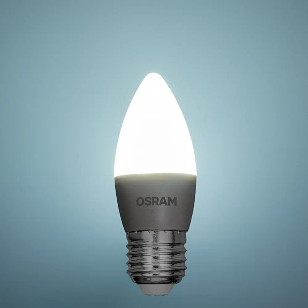 Светодиодная лампа OSRAM свеча 7Вт холодный белый свет 85099655 STLM-0916550 - Вид №2