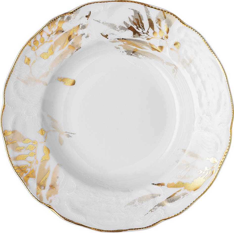 10660744 Rosenthal Тарелка суповая Rosenthal Мидас 23см, фарфор Фарфор 