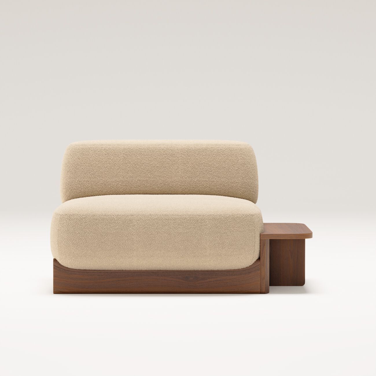 Модульный диван из ткани и ореха Wewood купол ARCH-00072838 - Вид №4