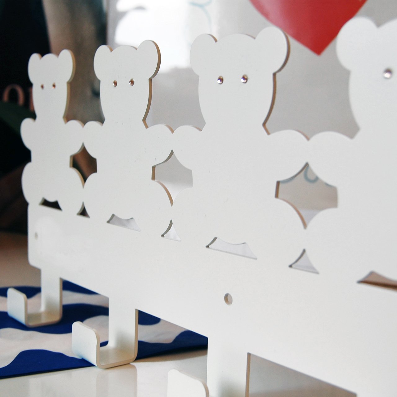 Вешалка "TEDY" BONESSI ДИЗАЙНЕРСКИЕ 049428 Белый  - Вид №1