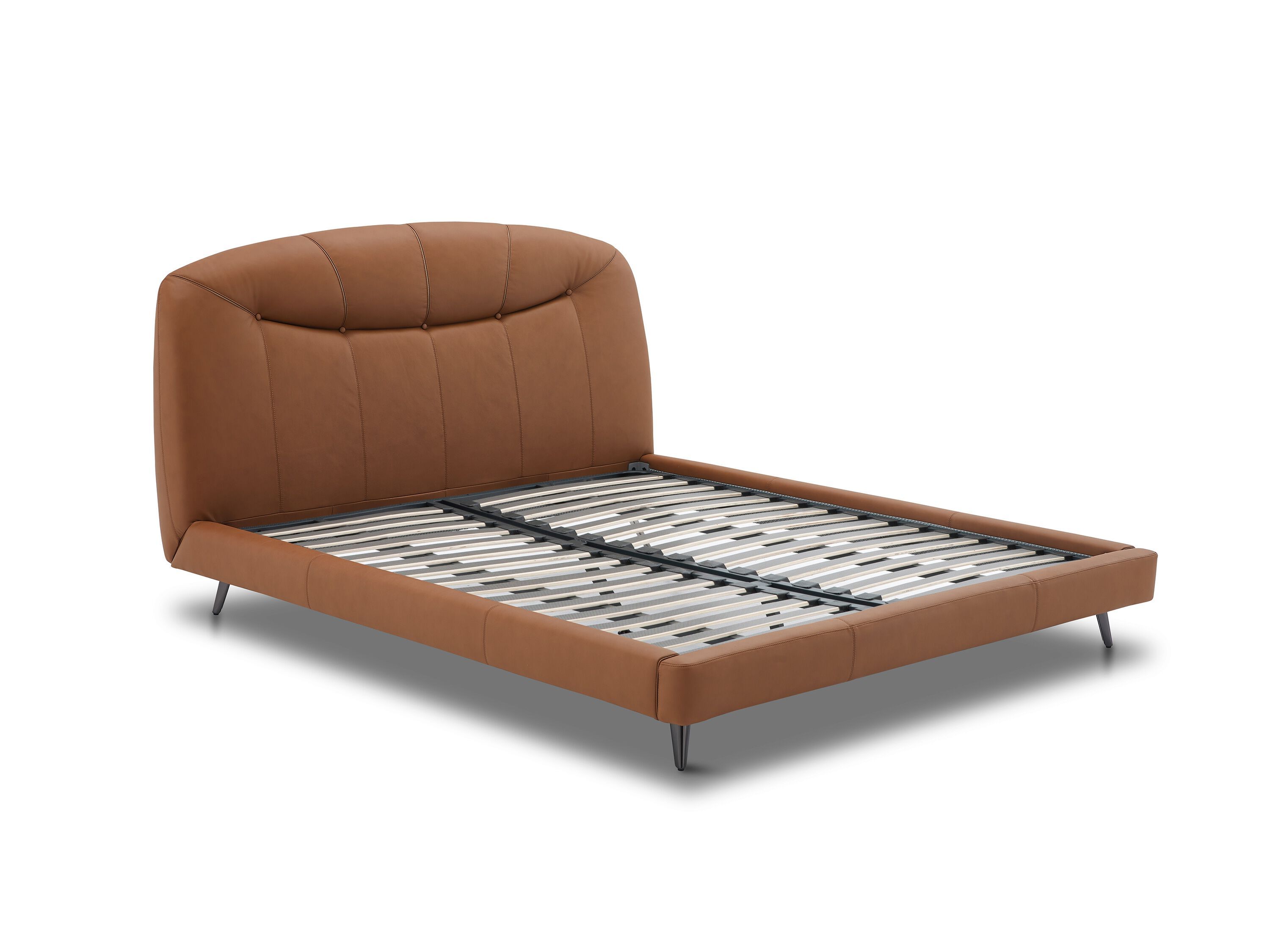 Полуторная кровать с кожаной обивкой CAMPO DE' FIORI COZ638 ARCH-00119647 - Вид №3