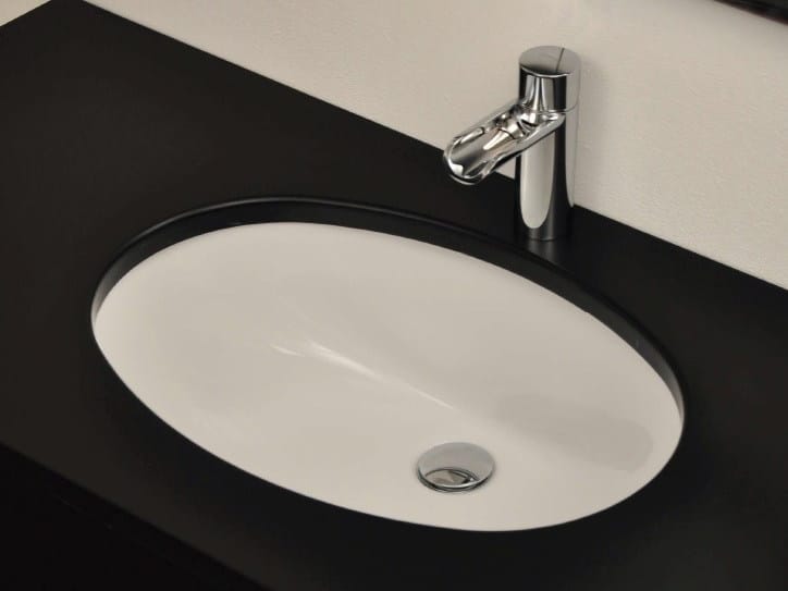 Керамическая овальная подводная раковина BLEU PROVENCE умывальники ARCH-00024380 - Вид №1