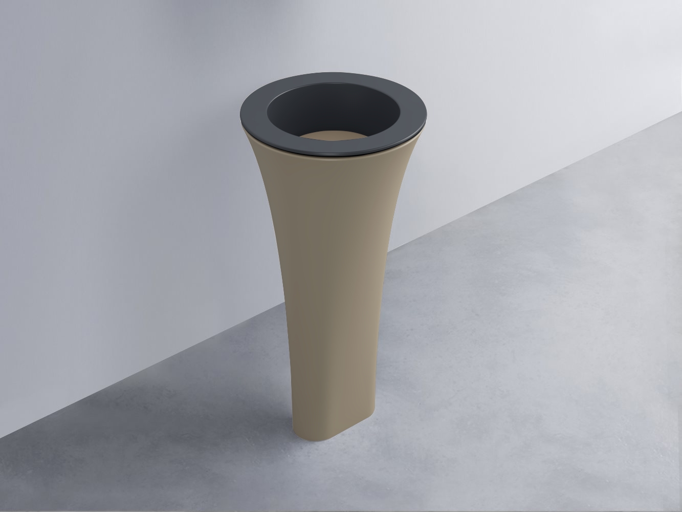 AMLA45-BA+AMPILT-AN+AMCOLT-AV Раковина Amedeo Tondo отдельностоящая cielo Enjoy + Amedeo Ceramica Cielo