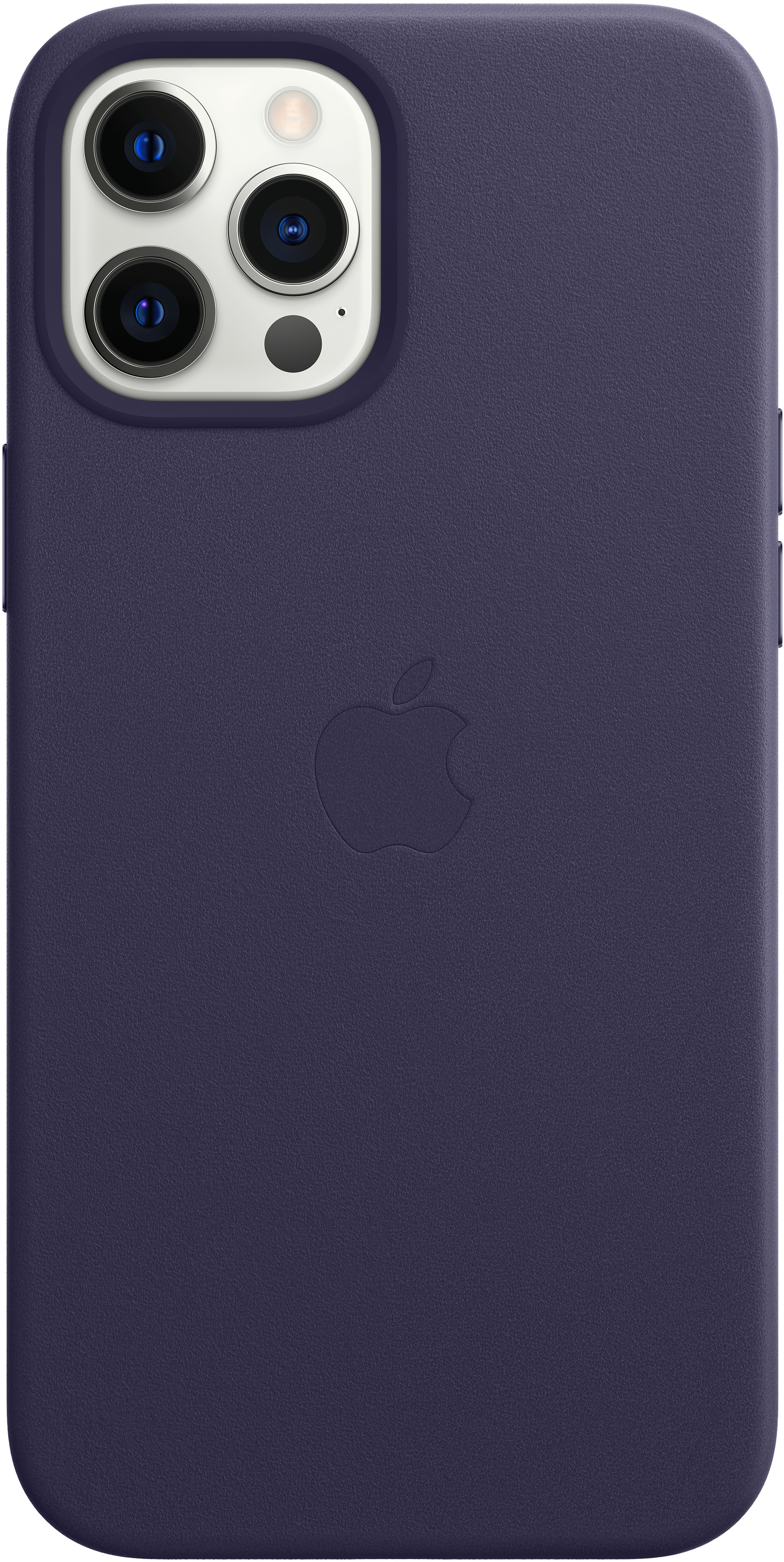 MJYT3ZE/A Iphone 12 pro max leather case with magsafe - deep violet Apple Santreyd  - Вид №3