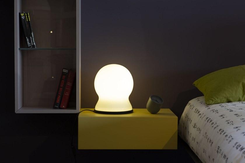 Martinelli Luce Настольная лампа из дутого стекла  806  - Вид №3