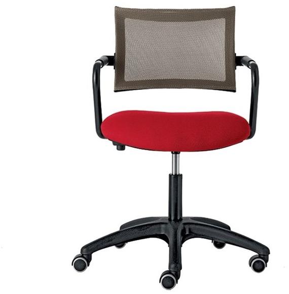 VAGHI Вращающийся стул с алюминиевым основанием и сетчатой ​​спинкой Expo light guest Lxon/lxoe/qxon - Вид №2