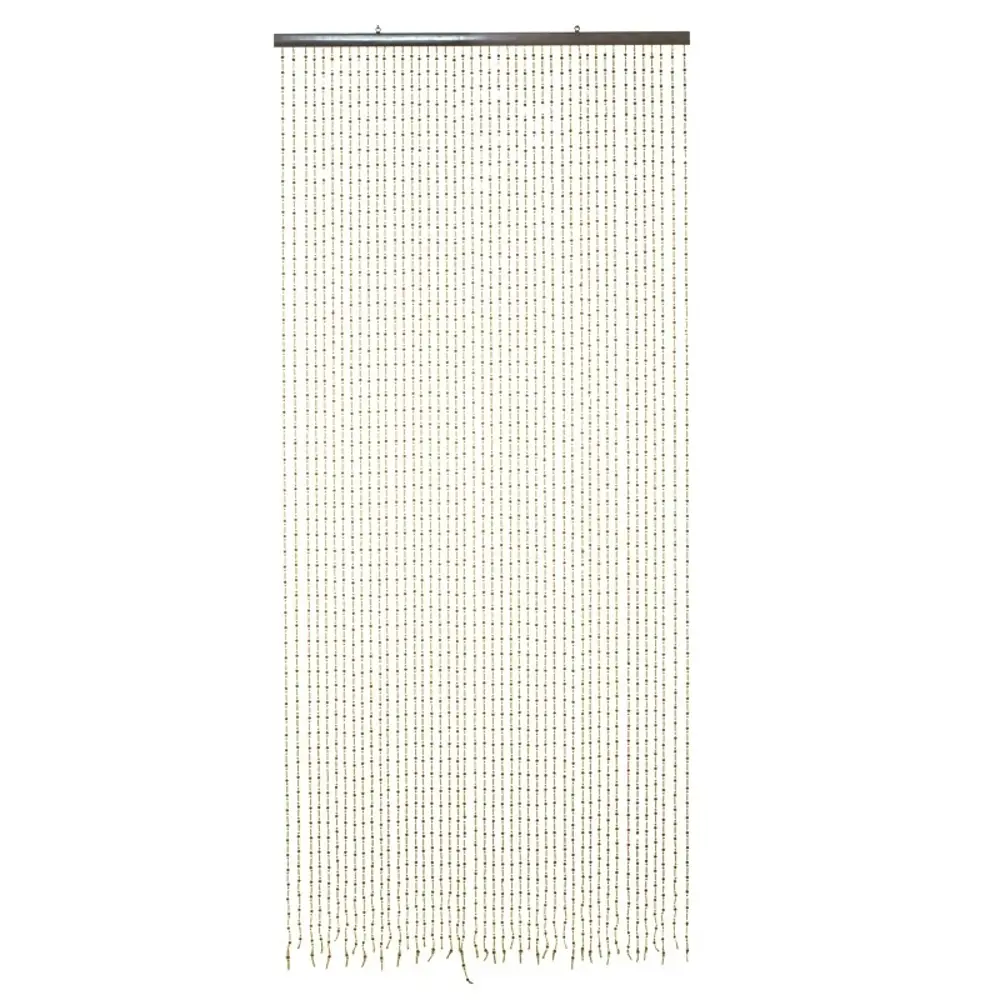 Занавеска декоративная пластиковая коричневая 90х200 см Santreyd STLM-2191420