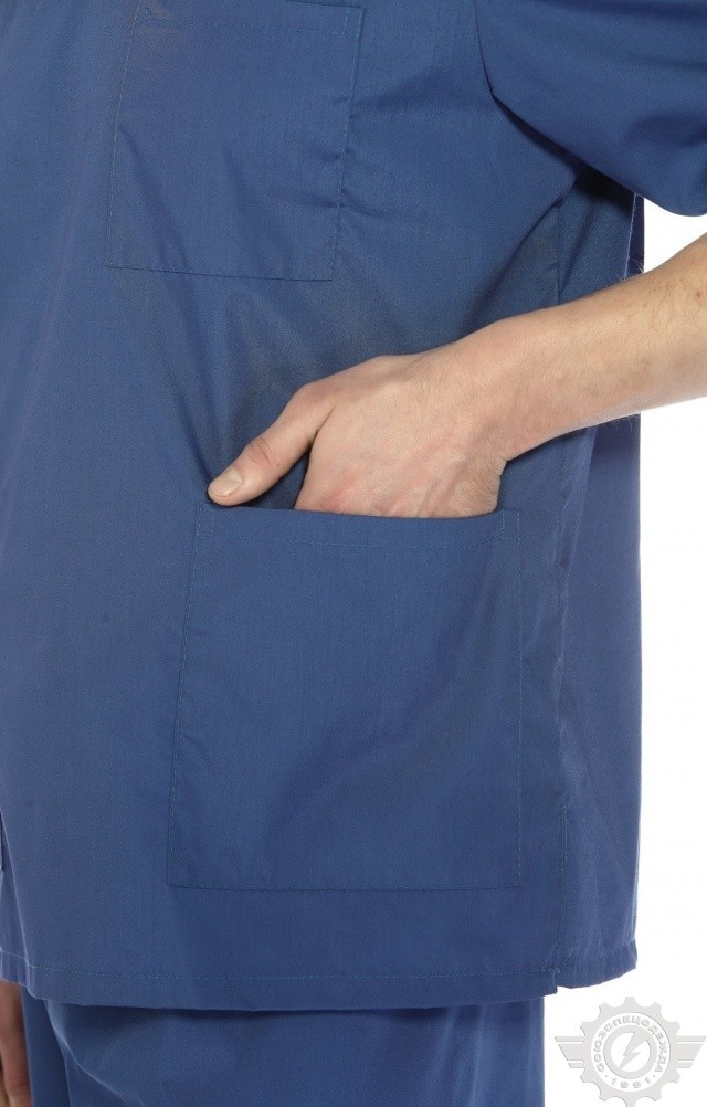 66161 Костюм "Спец" василек  Медицинская одежда  размер 44-46/182-188 Спецодежда  - Вид №10