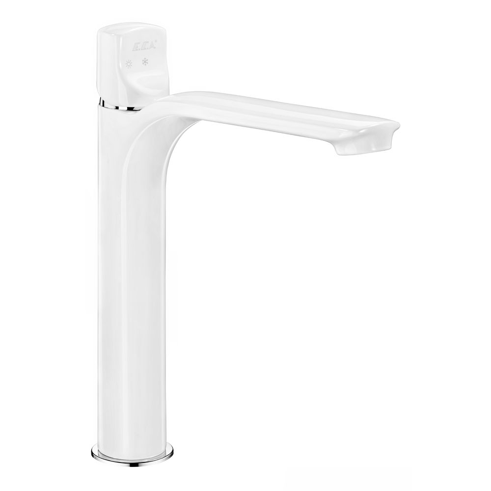 104108984  Смеситель для раковины Myra High Type - белый Eca  - Вид №1