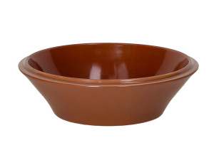 Фарфоровая тарелка с круглым дном