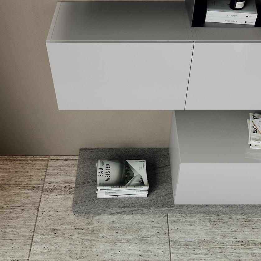 Febal Casa Оборудованная стена из меламина с подставкой под телевизор sun-id-1511155 - Вид №1