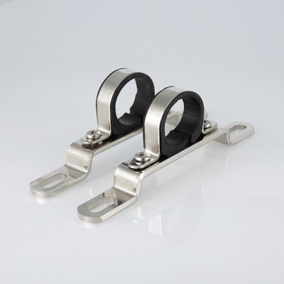 VTc.130.INS.0600 Пара низких кронштейнов для коллекторов из нержавеющей стали Valtec 1"  - Вид №7