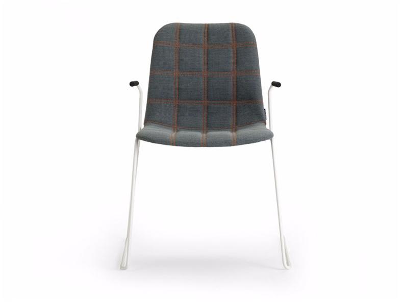 Offecct Стул-санки штабелируемый с подлокотниками Bop sun-id-1420199 - Вид №1