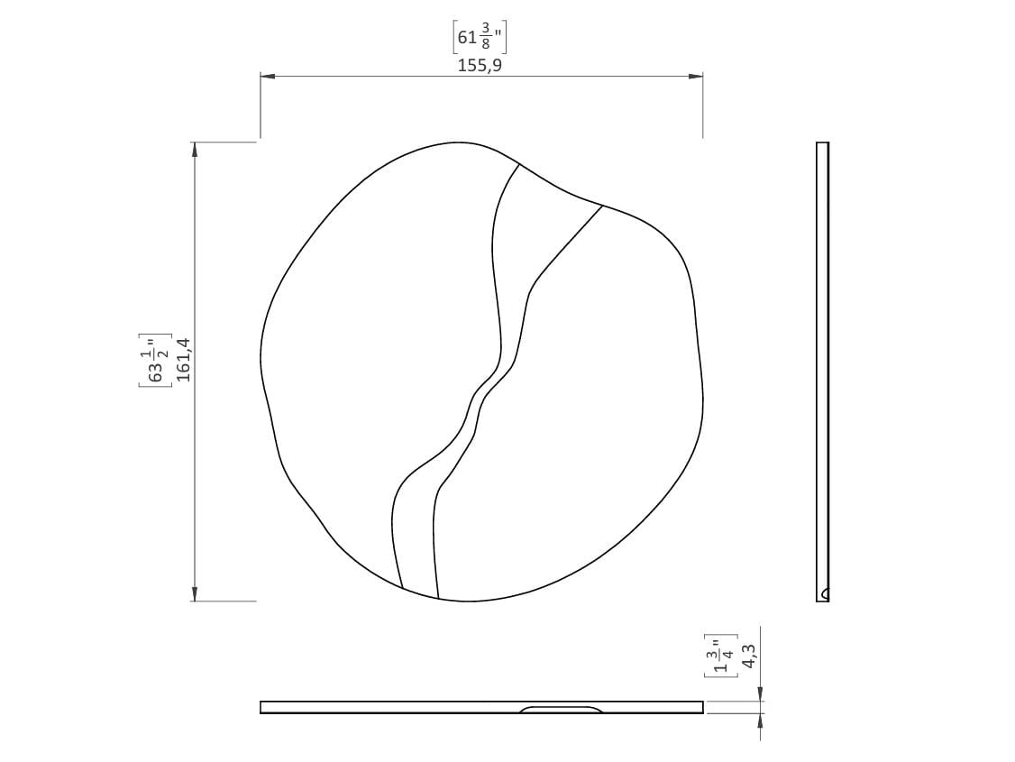 Настенное круглое зеркало Casa Magna Essence ARCH-00095129 - Вид №6